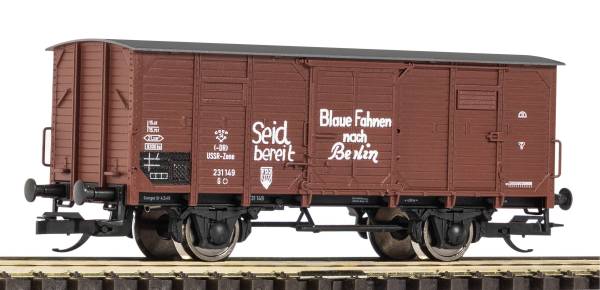 PIKO 47855 - Gedeckter Güterwagen G02 FDJ der DR